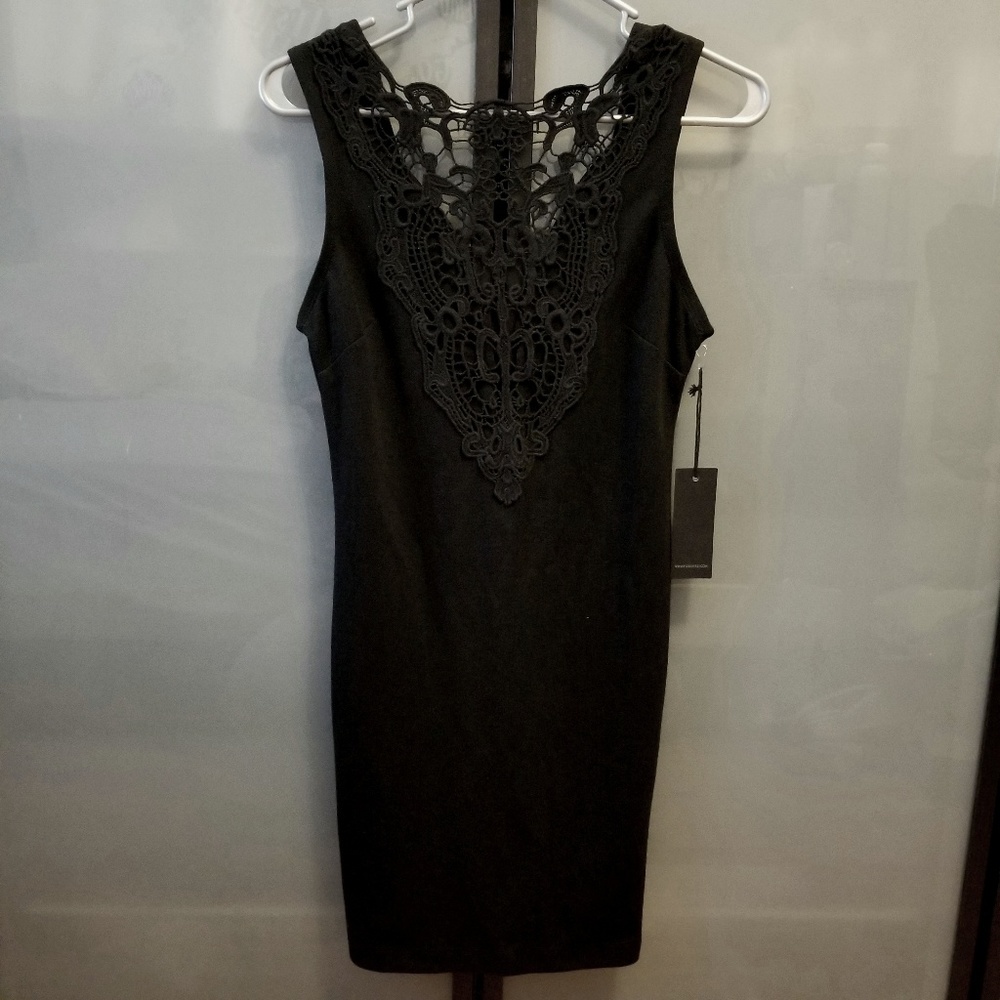 *NWT* Forever 21 lace front mini dress in medium